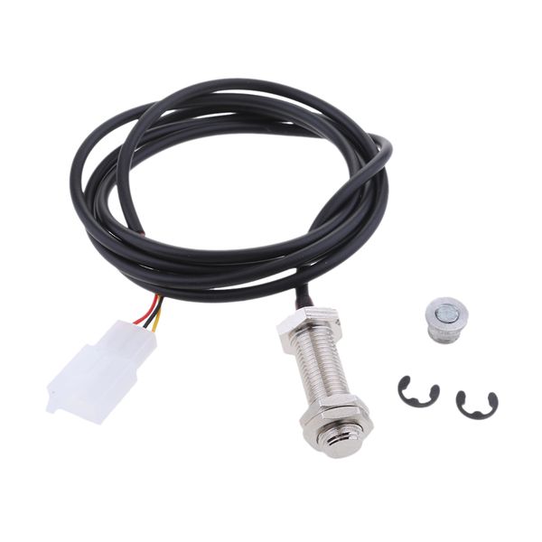 

3-pin motorcycle speedometer sensor cable + 2 x magnets