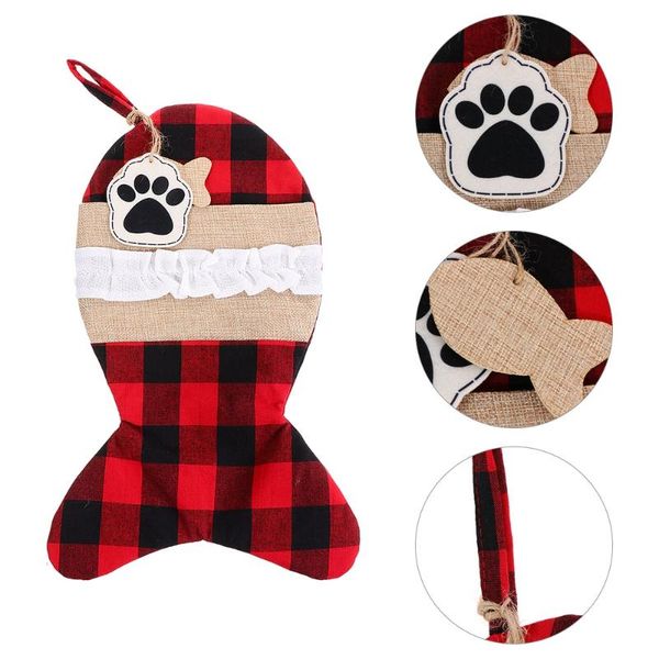 

1pc durable creative christmas pouch stockings gift pouch for christmas