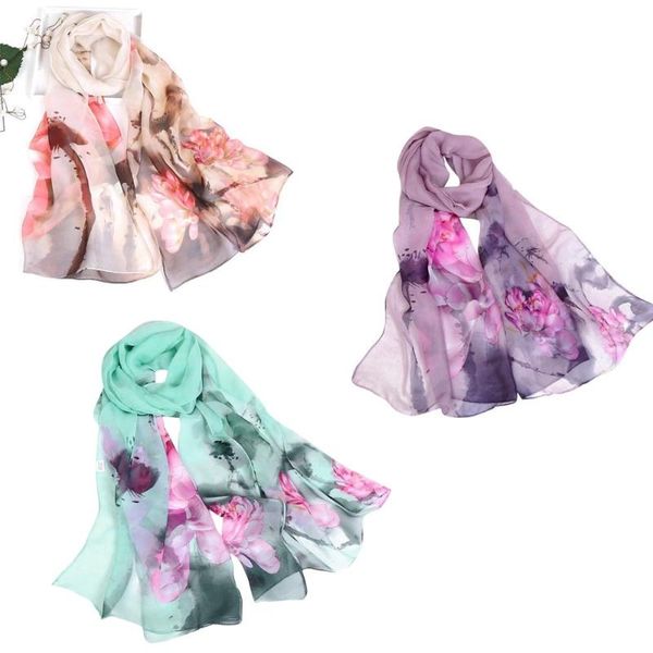 

scarves fashion women printing long soft wrap scarf bandana foulard femme ladies shawl bufandas invierno mujer festival gifts, Blue;gray