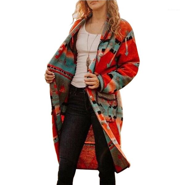 

winter christmas button pocket trench coat woman high fashion outerweas womens geometric contrast color coats autumn, Tan;black