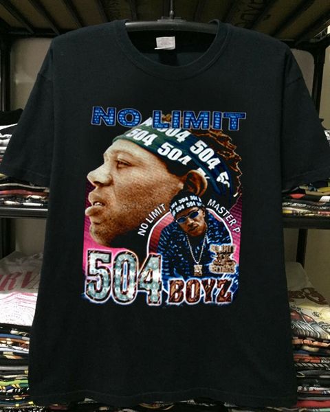 

vtg - t shirt no limit records x 504 boyz 90s rap hip hop master p - reprint