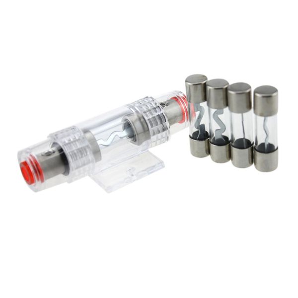 

car audio stereo 4/8 gauge wire agu fuse holder with 4 pieces 60a agu fuses