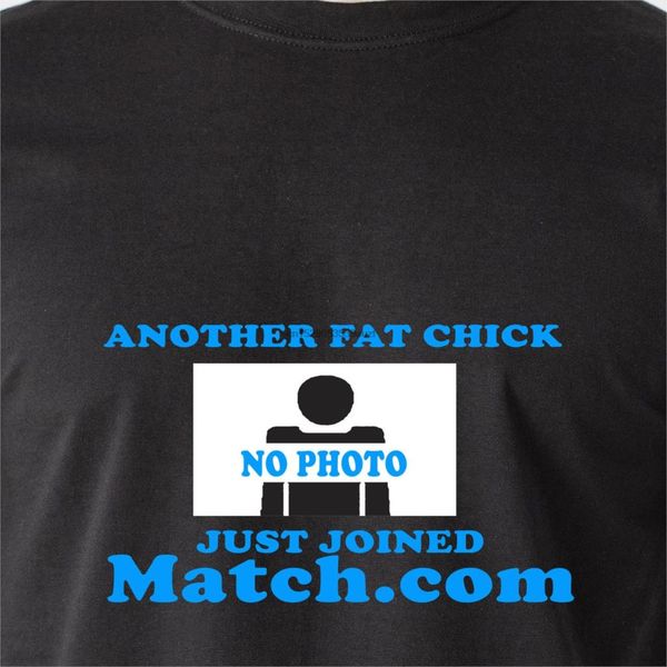 

summer cotton tee shirt another fat chick just joined match date internet phone retro funny t-shirt fashion t-shirt