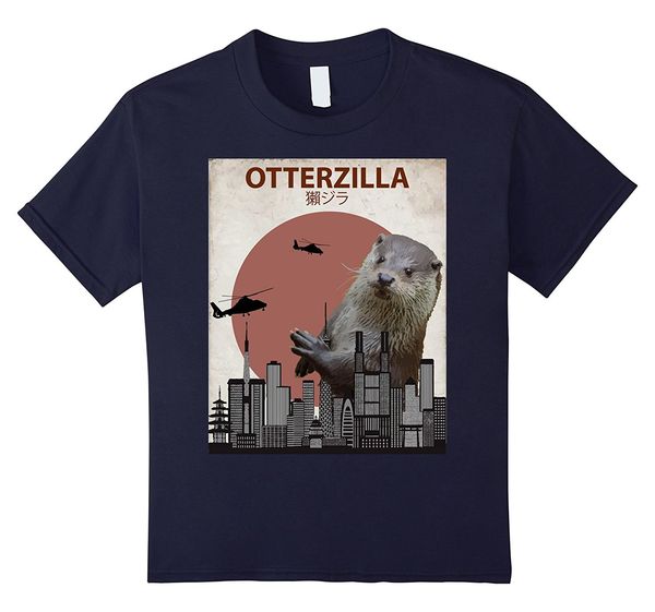 

2019 горячие продажи мода 100% хлопок otterzilla смешной выдра t-shirt | милый подарок для выдра lovers футболочки