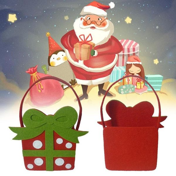 

christmas gift bag xmas candy bag coin purse gift for kids children new year festival diy home party decoration supplies