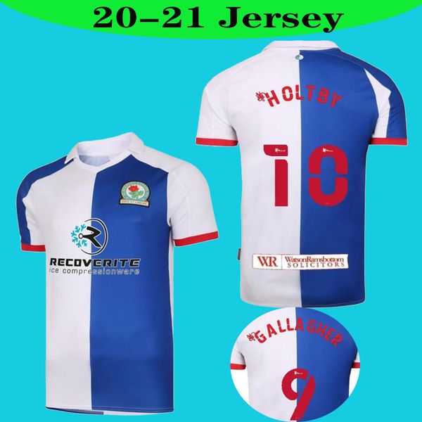 

2020 2021 blackburn rovers soccer jersey 20 21 armstrong brereton holtby dack gallagher football shirt, Black;yellow