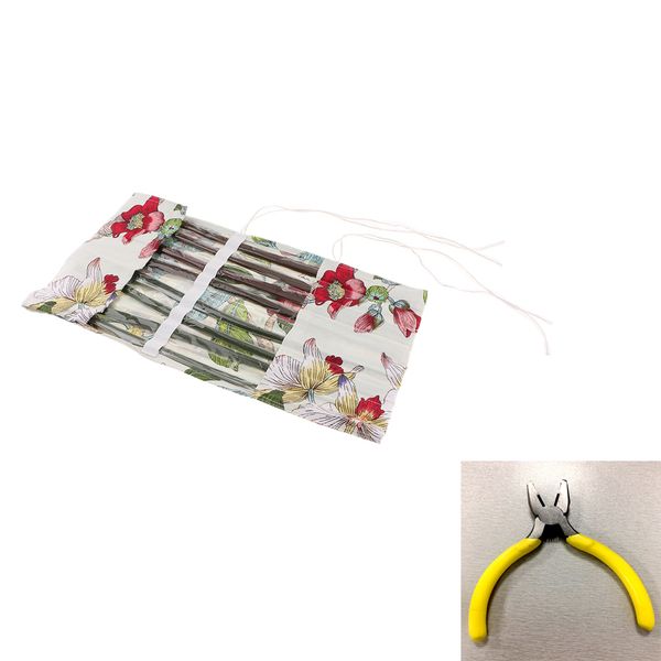 

floral arrangement kit florist toolkits, bag wire cutter,craft shears for your choice diy