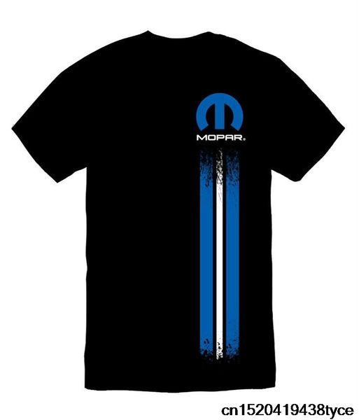 

personalized t shirt custom t shirt mopar left stripe logo 100% cotton tee shirt