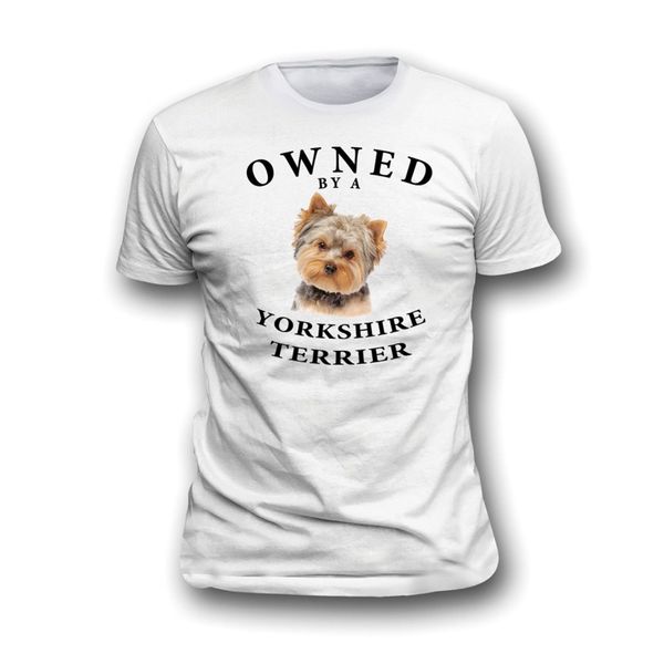 

yorkshire terrier yorkie owned by 2019 new men short sleeves male basic famous t shirt design template