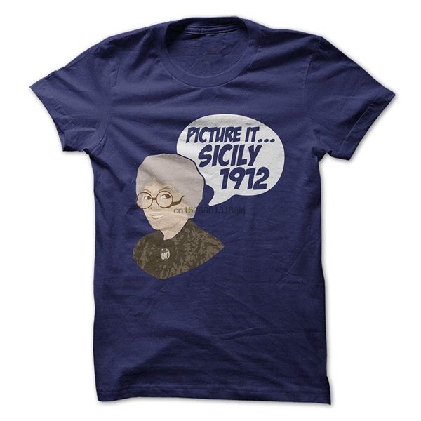 

picture it. сицилия 1912 - смешные t-shirt - made on demand в сша (1