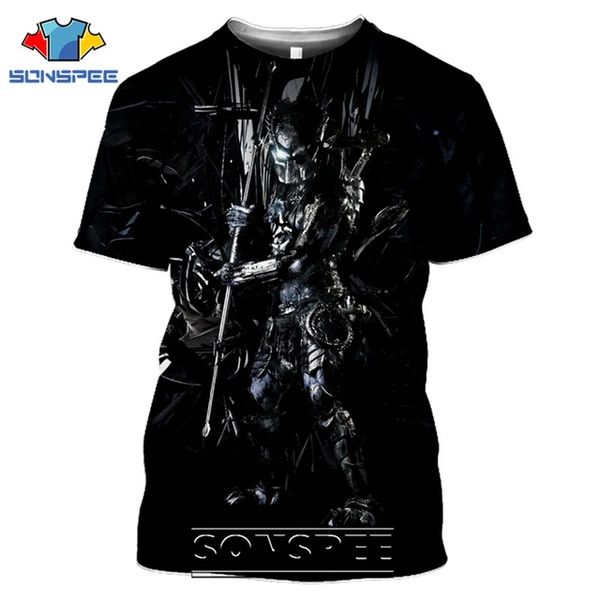 

predator aliens movie 3d print shirts horror humor horror men clothing