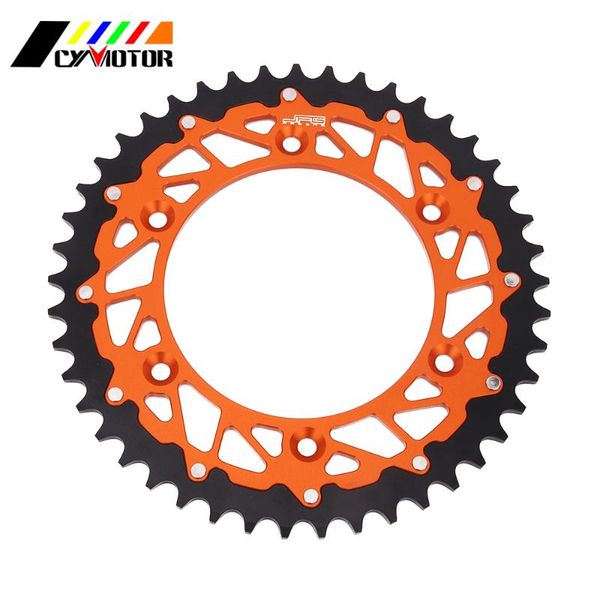 

motorcycle 44 46 47 48 49 50 51 52 rear chain sprocket for exc exe sx mx sxf xcw smr lc4 125 150 200 250 300 350 380 400