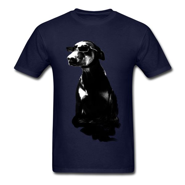 

2018 popular t-shirt men black labrador print t shirt hipster cartoon tshirts customized pet lover tees cotton clothes xxxl