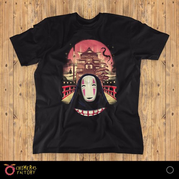 

2019 fashion short creative printed spirited away t-shirt | la citta incantata, miyazaki, studio ghiblisummer t-shirt