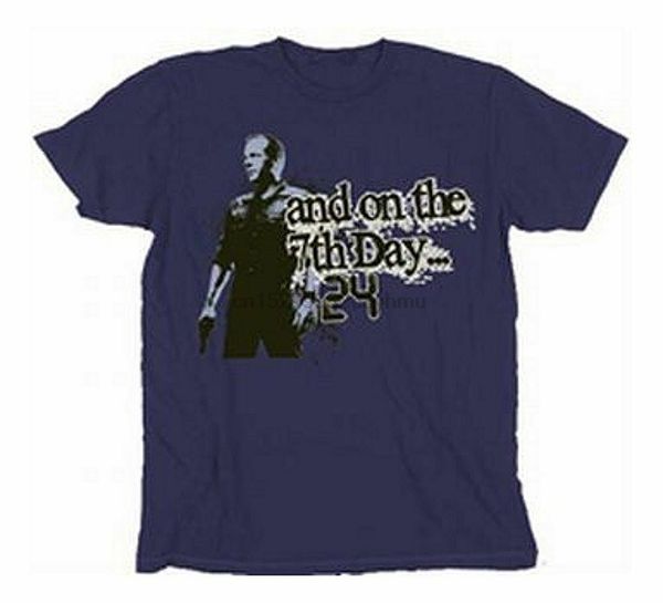 

24 and on the seventh day t-shirt - 1