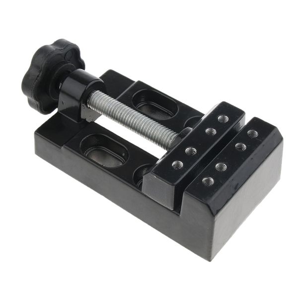 

bench vise base table clamp, heavy duty steel mini diy jewelers hobby tool