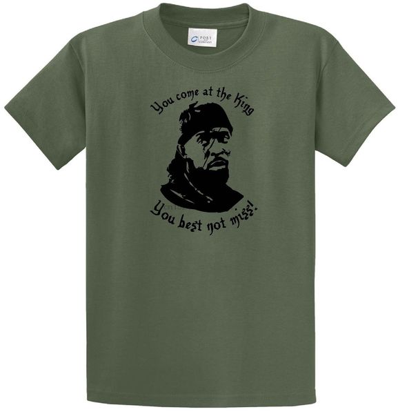 

omar little you come at the king you not miss t-shirt the wire hbo gangster