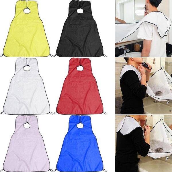 

man bathroom beard bib high-grade waterproof polyester beard apron care trimmer hair shave apron novelty items 120*80cm cca12209 60pcs