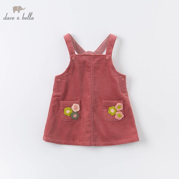 

dbz14794 dave bella autumn baby girl's princess floral strap dress lolita party suspenders dress toddler children clothes, Red;yellow