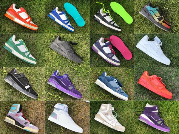 

authentic fashion 508 high-low casual shoes man trainer climbing shoes genuine leather suede athletic outdoor sports sneakers with box