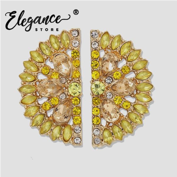 

elegance cute lemon stud earrings for women girls 2020 selling new fasion fruit earring brincos jewelry wedding party gifts, Golden;silver
