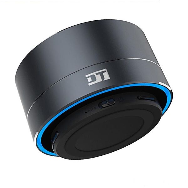 

doinga10 wireless bluetooth speaker metal mini portable subwoof sound with mic support tf card fm radio aux for iphone samsung