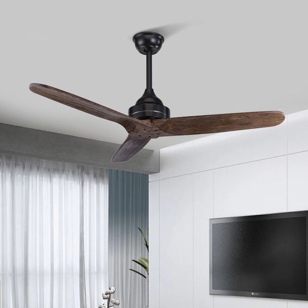 

electric fans american industrial vintage ceiling fan without lights with remote control led light bedroom ventilador de techo