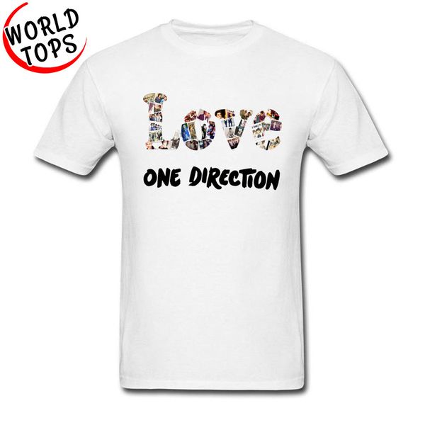 

one direction love & tees funky man t-shirts leisure loose mass effect t shirts for men taiwan arrival men's