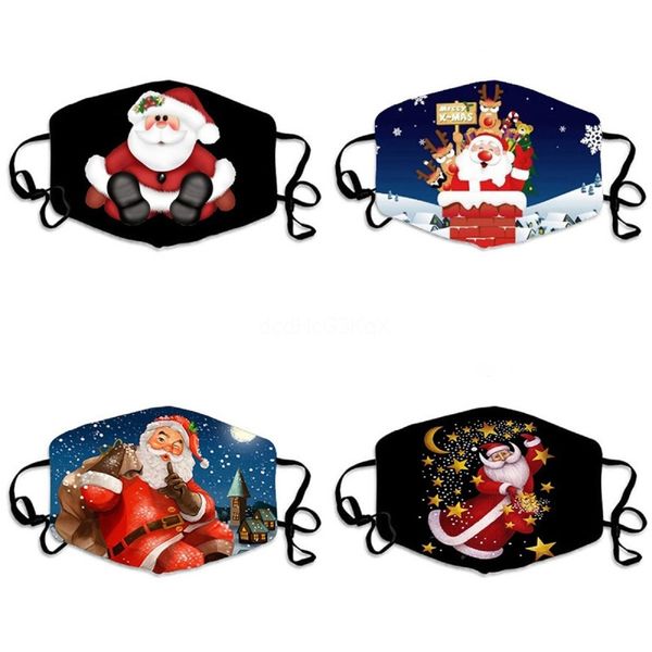 

2020 face mask washable printing dustproof masks outdoor cycling neck magic designer mask#280, Black