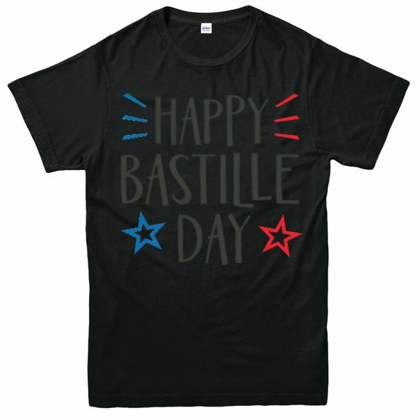 

happy bastille day t-shirt love paris french girl gift kids tee o-neck fashion casual print t shirt
