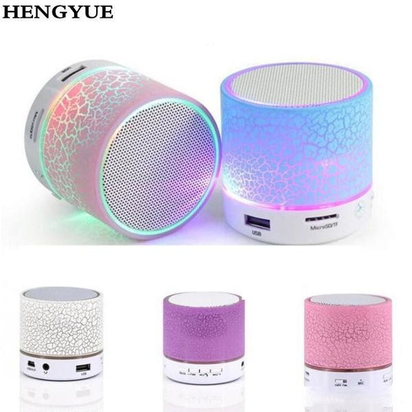

hengyue led portable mini bluetooth speakers wireless hands speaker with tf usb fm mic blutooth music for mobile phone iphone 6 7 s