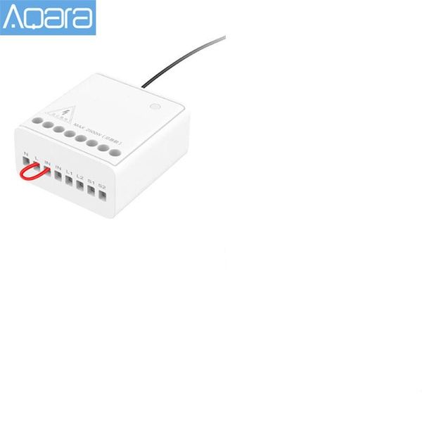 

original aqara two-way control module wireless relay controller 2 channels work for mijia app and home kit