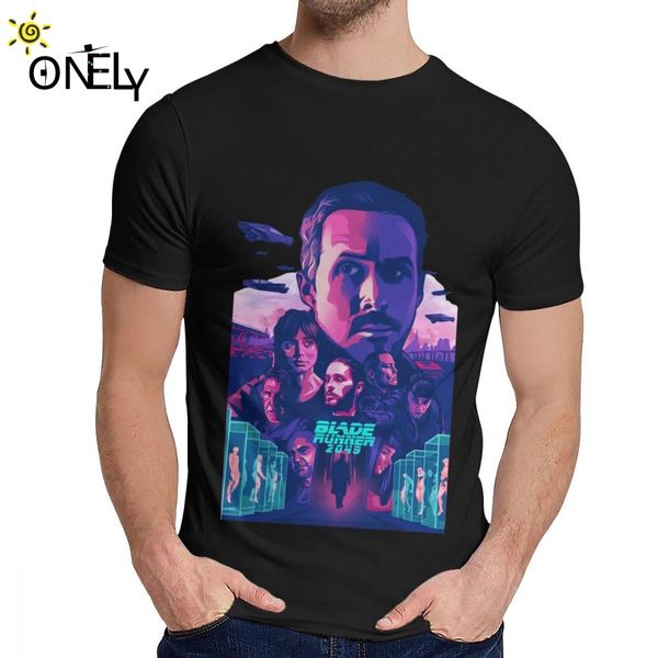 

100% cotton blade runner movie poster t shirt men's 2019 new leisure classic round neck homme tee shirt