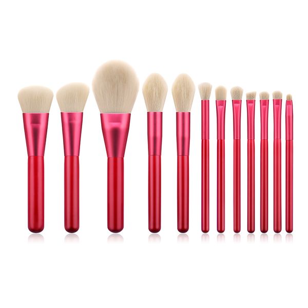 

makeup brushes 12pcs set powder eyebrow blusher eye shadow cosmetic tools 88