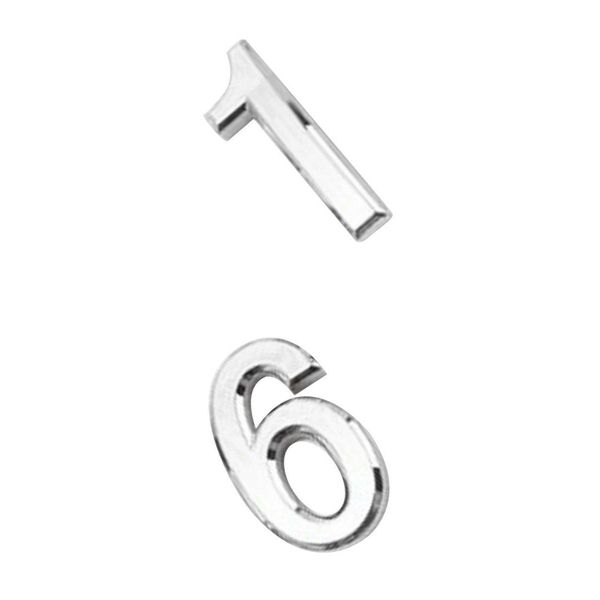 

2pcs plastic door number for street, address, mailbox, house, creative craft decor