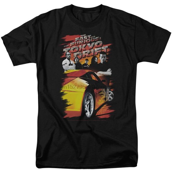 

fast &amp furious tokyo drift movie poster drifting crew t-shirt all sizes(1