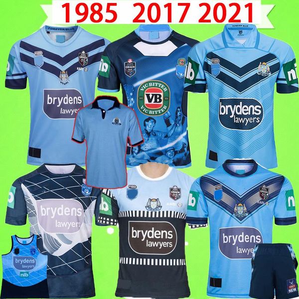 

1985 2017 2021 horton rugby jerseys blue new south wales rugby league retro classic vintage holden nswrl origins holton t shirt nswrl hokden, Black;gray