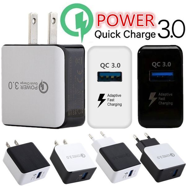 

qc3.0 быстрая зарядка стены адаптивная быстрое зарядное устройство адаптер питания 5v 3a 9в 2a 12v 1.6a для самсунг s7 s8 s10 lg андроид тел