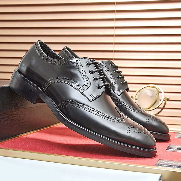 

highquality men leather shoes, business dress shoes, mens brand brock carved patent leather, black laceup wedding mens shoes, designer qwe