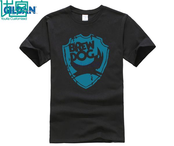 

brewdog the bottled beers size s-3xl tees black men's cotton t-shirt