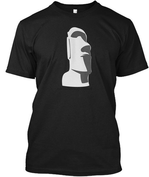 

tiki moai easter island hawaiian luau hans tgless tee t-shirt