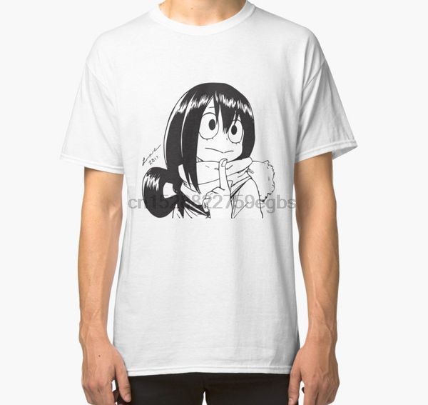 

мужчины тенниски bw froppy (tsuyu asui) классическая майка женской футболки тройники сверху