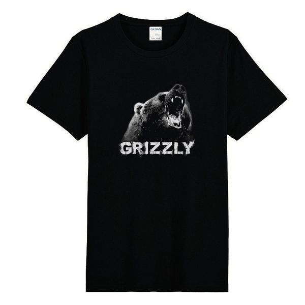 

grizzly bear новая рубашка для мужчин 2020 с коротким рукавом майка интернет лето полный t рубашка для man sweat поглощения