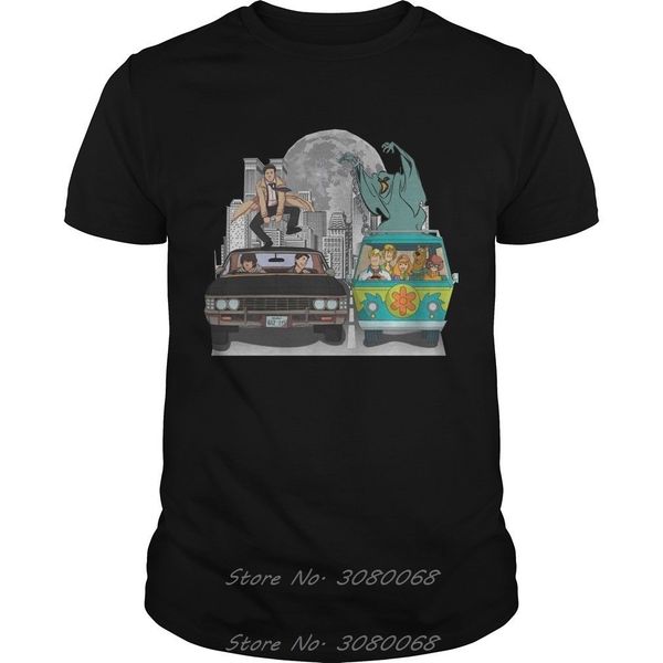 

supernatural and scooby doo scooby gangs natural shirt size s to cool casual pride t shirt men new fashion tshirt tees