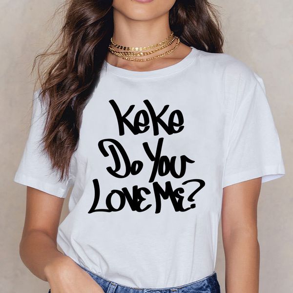 

t shirt women do you love me casual black short female shirt