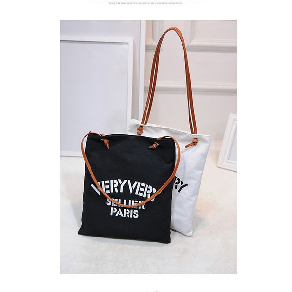 

new style casual shoulder bag ladies handbags green portable letter pattern student bag shopping 2 colors optional