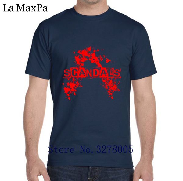 

la maxza tshirt for men homme casual scandals men's t-shirt pictures 100% cotton short sleeve summer style round collar
