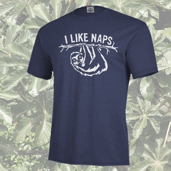 

fashion men t shirt new happy sloth