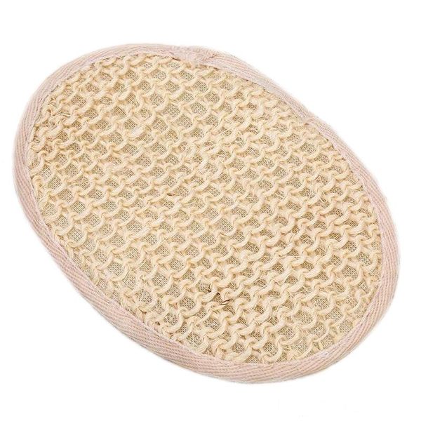 

natural sisal fiber pad back pad shower sponge exfoliating bath natural sisal fiber with terry cloth