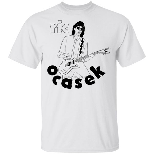 

tribute i miss new wave - ric ocasek the cars t-shirt white-grey for men-women teenage pop tee shirt